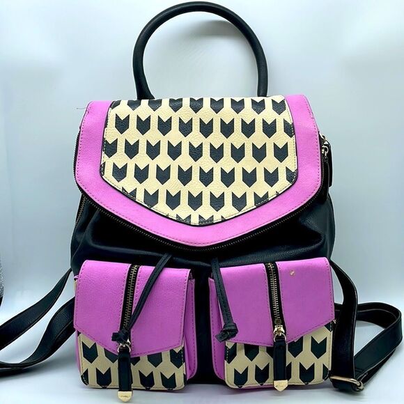 Women Gianni Bini Backpack Shoulder Bag - Picture 1 of 13